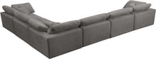 Load image into Gallery viewer, Cozy Grey Velvet Cloud Modular Sectional
