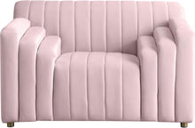 Load image into Gallery viewer, Naya Pink Velvet Chair
