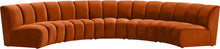 Load image into Gallery viewer, Infinity Cognac Velvet 5pc. Modular Sectional image
