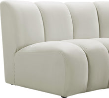 Load image into Gallery viewer, Infinity Cream Velvet 9pc. Modular Sectional
