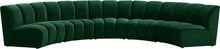 Load image into Gallery viewer, Infinity Green Velvet 5pc. Modular Sectional image
