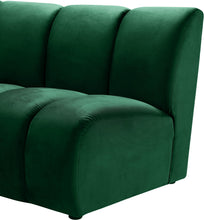 Load image into Gallery viewer, Infinity Green Velvet 7pc. Modular Sectional
