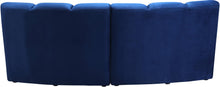Load image into Gallery viewer, Infinity Navy Velvet 2pc. Modular Sectional

