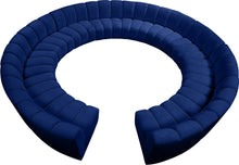 Load image into Gallery viewer, Infinity Navy Velvet 12pc. Modular Sectional image
