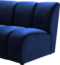 Load image into Gallery viewer, Infinity Navy Velvet 10pc. Modular Sectional
