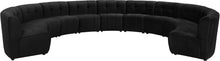 Load image into Gallery viewer, Limitless Black Velvet 11pc. Modular Sectional image
