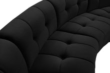 Load image into Gallery viewer, Limitless Black Velvet 10pc. Modular Sectional
