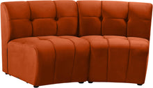 Load image into Gallery viewer, Limitless Cognac Velvet 2pc. Modular Sectional
