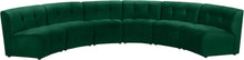 Load image into Gallery viewer, Limitless Green Velvet 6pc. Modular Sectional image
