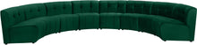 Load image into Gallery viewer, Limitless Green Velvet 8pc. Modular Sectional image
