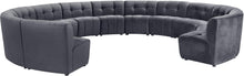 Load image into Gallery viewer, Limitless Grey Velvet 13pc. Modular Sectional
