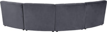 Load image into Gallery viewer, Limitless Grey Velvet 4pc. Modular Sectional
