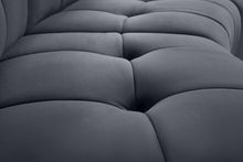 Load image into Gallery viewer, Limitless Grey Velvet Modular Chair
