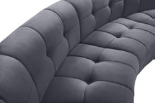 Load image into Gallery viewer, Limitless Grey Velvet 10pc. Modular Sectional
