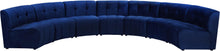 Load image into Gallery viewer, Limitless Navy Velvet 7pc. Modular Sectional image
