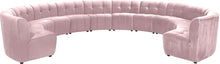 Load image into Gallery viewer, Limitless Pink Velvet 12pc. Modular Sectional image
