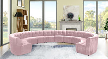 Load image into Gallery viewer, Limitless Pink Velvet 12pc. Modular Sectional
