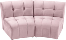 Load image into Gallery viewer, Limitless Pink Velvet 2pc. Modular Sectional
