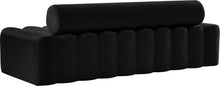 Load image into Gallery viewer, Melody Black Velvet Sofa
