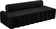 Load image into Gallery viewer, Melody Black Velvet Sofa image
