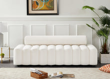 Load image into Gallery viewer, Melody Cream Velvet Sofa
