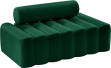 Load image into Gallery viewer, Melody Green Velvet Loveseat image
