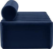 Load image into Gallery viewer, Melody Navy Velvet Loveseat
