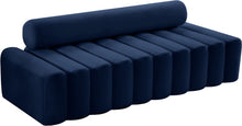 Load image into Gallery viewer, Melody Navy Velvet Sofa image
