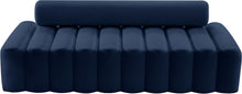 Load image into Gallery viewer, Melody Navy Velvet Sofa

