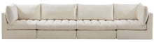 Load image into Gallery viewer, Jacob Cream Velvet Modular Sofa

