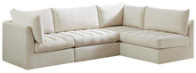 Load image into Gallery viewer, Jacob Cream Velvet Modular Sectional image
