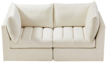 Load image into Gallery viewer, Jacob Cream Velvet Modular Sofa
