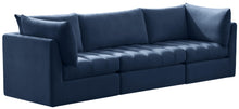 Load image into Gallery viewer, Jacob Navy Velvet Modular Sofa image
