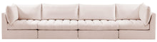 Load image into Gallery viewer, Jacob Pink Velvet Modular Sofa
