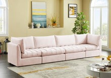 Load image into Gallery viewer, Jacob Pink Velvet Modular Sofa
