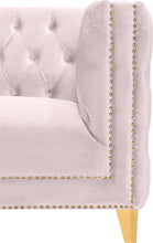 Load image into Gallery viewer, Michelle Pink Velvet Chair
