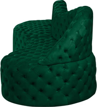 Load image into Gallery viewer, Royal Green Velvet 2pc. Sectional
