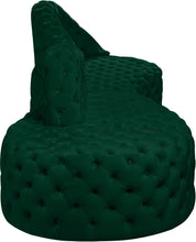 Load image into Gallery viewer, Royal Green Velvet 2pc. Sectional
