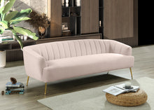 Load image into Gallery viewer, Tori Pink Velvet Sofa

