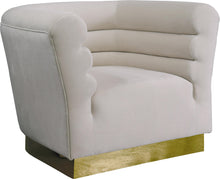 Load image into Gallery viewer, Bellini Cream Velvet Chair image
