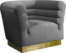 Load image into Gallery viewer, Bellini Grey Velvet Chair image
