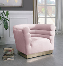 Load image into Gallery viewer, Bellini Pink Velvet Chair
