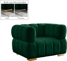 Load image into Gallery viewer, Gwen Green Velvet Chair image
