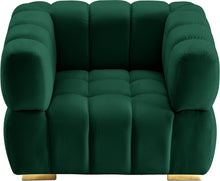 Load image into Gallery viewer, Gwen Green Velvet Chair
