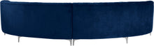 Load image into Gallery viewer, Jackson Navy Velvet 2pc. Sectional
