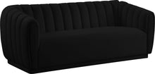 Load image into Gallery viewer, Dixie Black Velvet Sofa image

