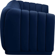 Load image into Gallery viewer, Dixie Navy Velvet Sofa
