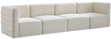 Load image into Gallery viewer, Quincy Cream Velvet Modular Sofa image
