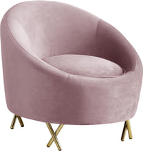 Load image into Gallery viewer, Serpentine Pink Velvet Chair image
