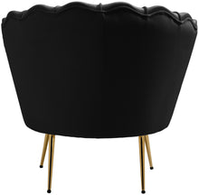 Load image into Gallery viewer, Gardenia Black Velvet Chair
